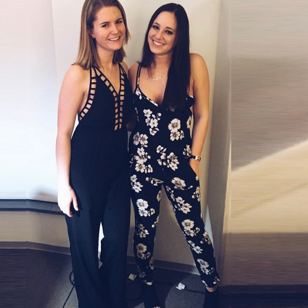 Brandy Melville Floral Romper